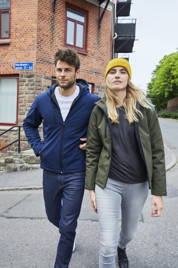 Vadderad Hoody Softshell - Bild 5