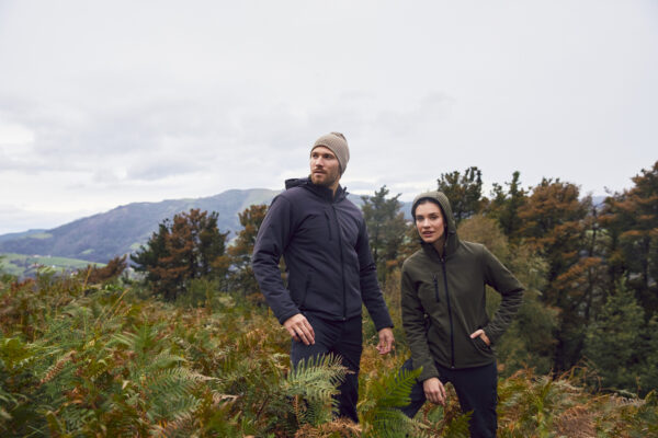Vadderad Hoody Softshell - Bild 10