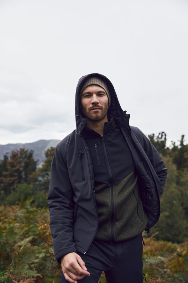 Vadderad Hoody Softshell - Bild 9