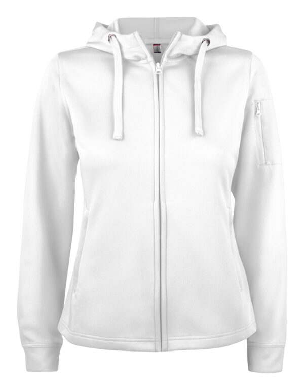 Basic Active Hoody Hel dragkedja Dam