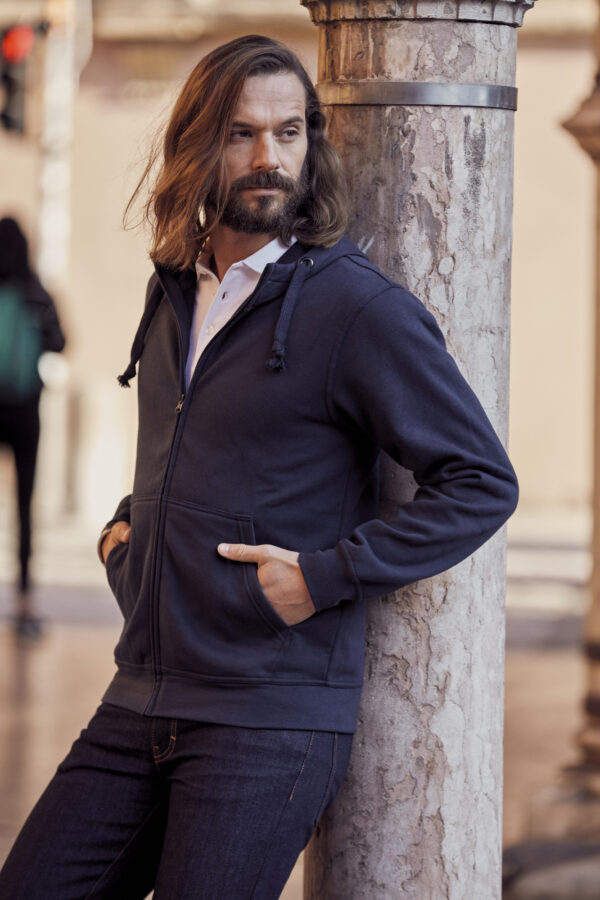 Basic Hoody Full Zip - Image 4