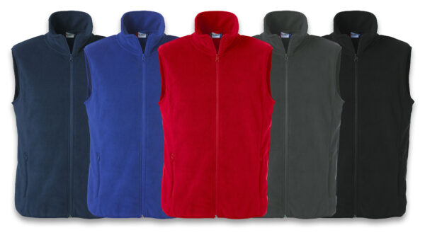 Basic Polar Fleece Vest - Image 5