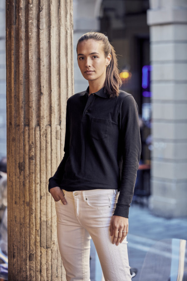 Basic Polo Pocket L/S - Bild 2