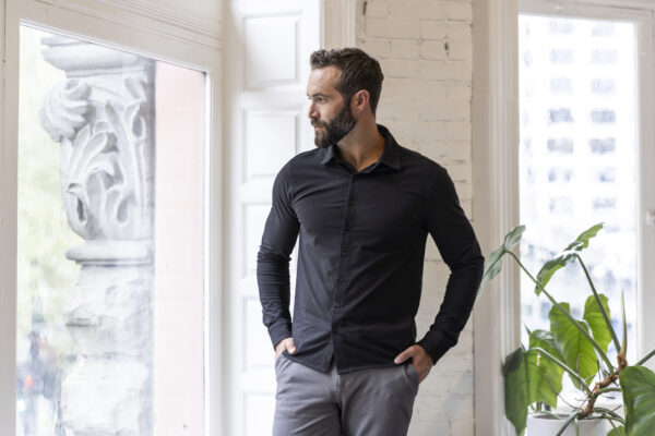 Hedley Stretch Shirt Men - Image 3