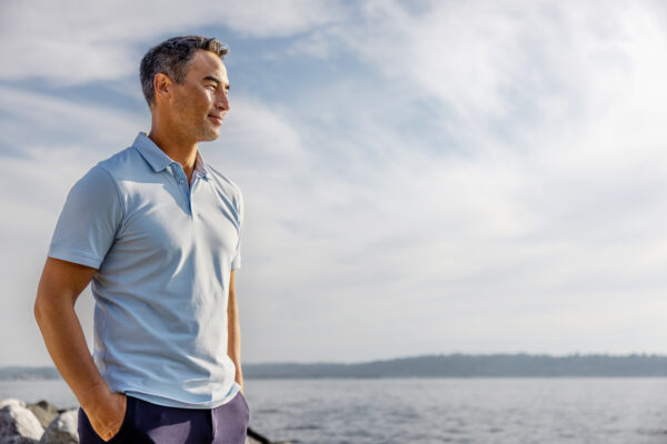 Oceanside Stretch Polo Men - Image 3
