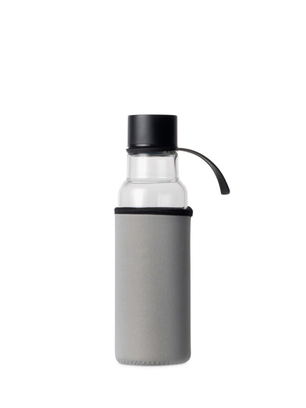Lasipullo 60cl, harmaa