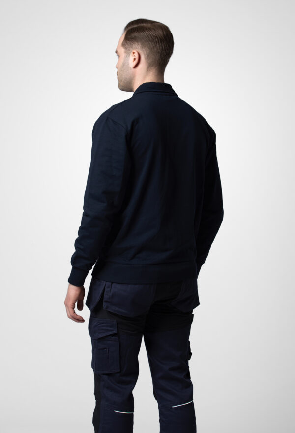 2134 SWEATSHIRT MED DRAGKEDJA OCH DRAGKEDJA - Bild 3