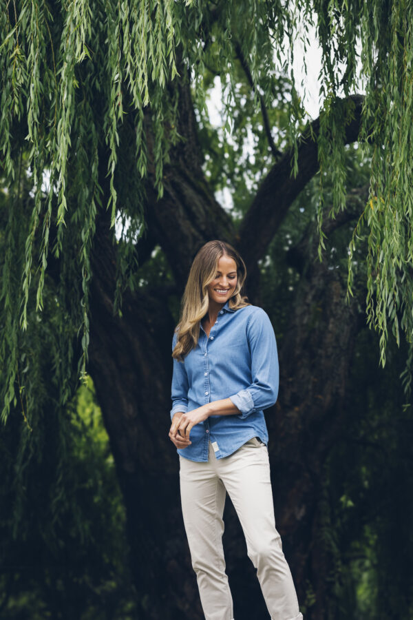 Ellensburg Denim shirt Ladies - Image 3