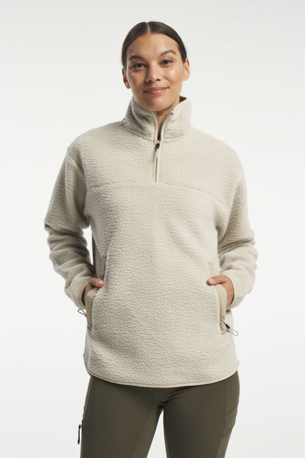 Yoke Fleece Half Zip Woman