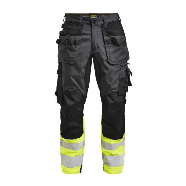 2134 Core Riipputaskuhousut Stretch Hi-Vis