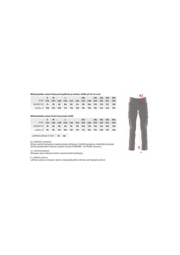 Byxor dam – Diamond Fit - Bild 3