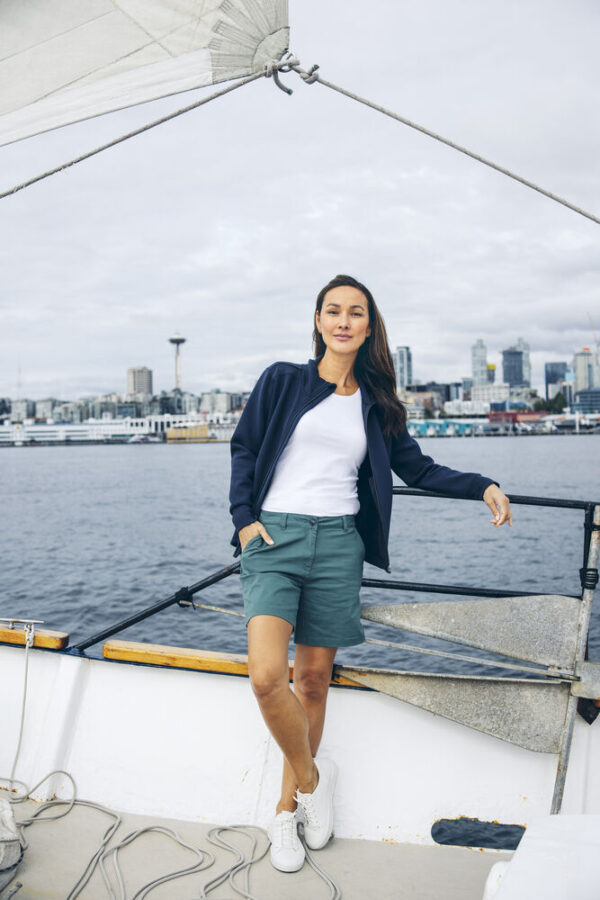 Pemberton Cardigan Full Zip Women - Kuva 7