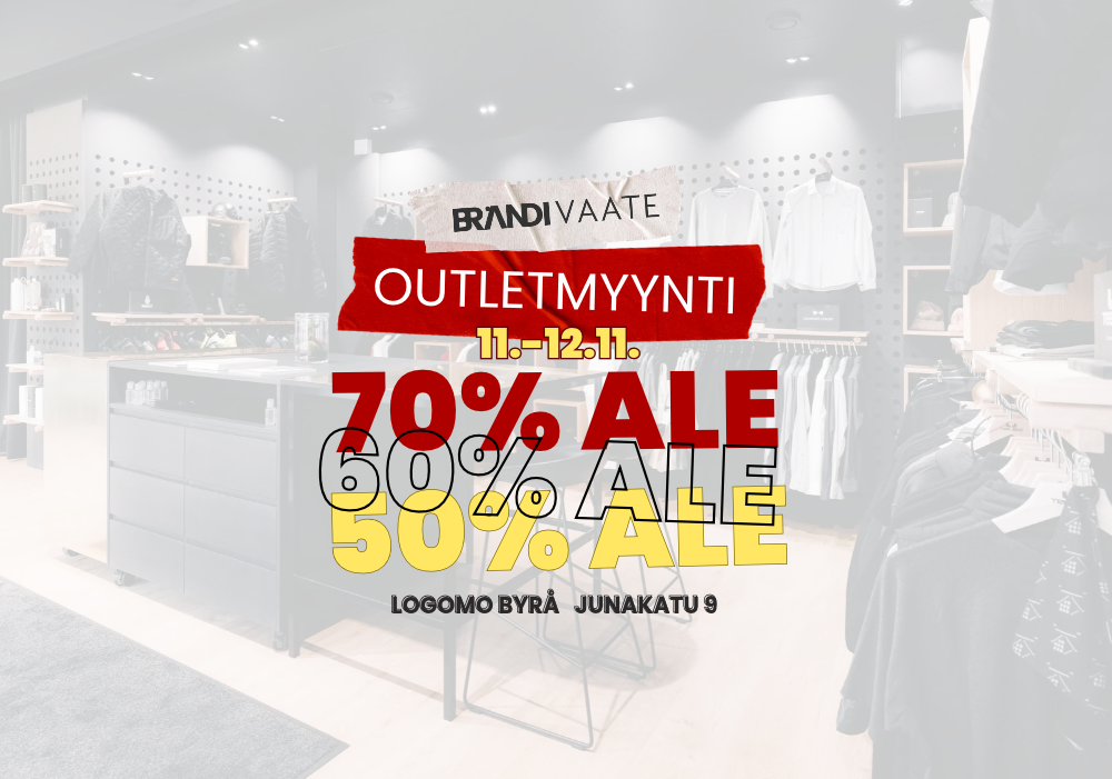 mallikappaleiden outletmyynti